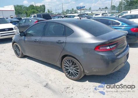 2016 Dodge Dart Sxt Sport Rallye from USA, damaged, VIN 1C3CDFFA1GD818638